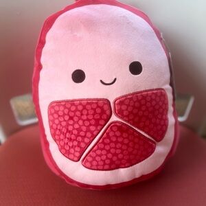 Squishmallows  “Oatfae” the Pomegranate Fruit Stuffed Plush  NWT